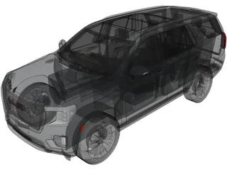 GMC Yukon Denali XL (2021) 3D Model