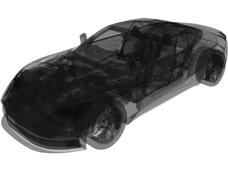 Aston Martin DB11 Volante (2019) 3D Model