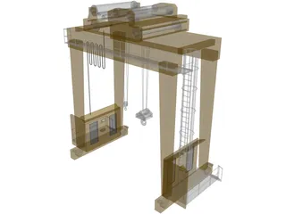 Crane 3D Model