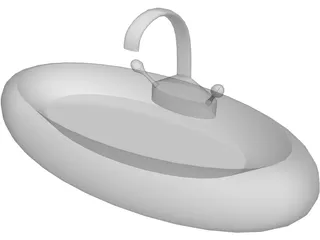 Bathroom Sink 3D Model