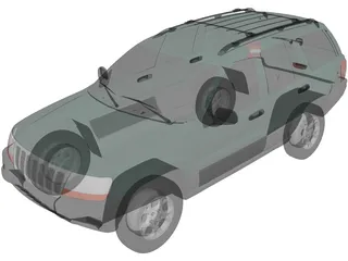 Jeep Grand Cherokee (2000) 3D Model