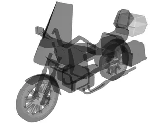 Honda Goldwing (1984) 3D Model