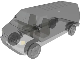 Dodge Van 3D Model