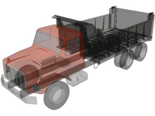 Dump Truck (1978) 3D Model