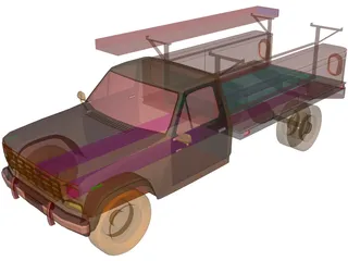 Ford (1980) 3D Model
