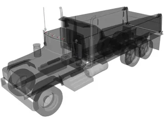 Dump Truck 3D Model