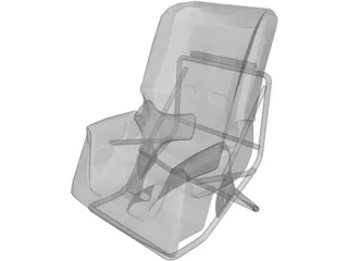 Seat Infant 3D Model