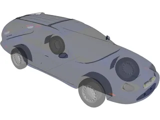 Mercury Sable Wagon (1996) 3D Model