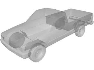 Toyota Pickup (1985) 3D Model