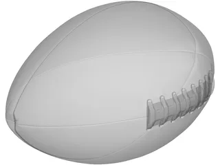 Football 3D Model