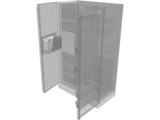 Refrigerator 3D Model