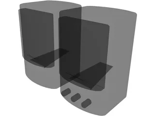 Speakers 3D Model