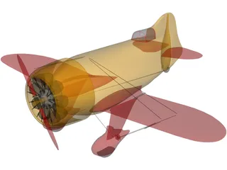 Gee Bee 3D Model