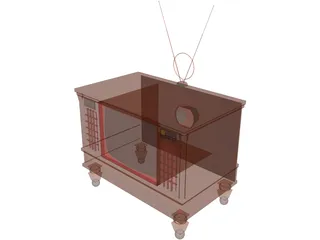 Television 3D Model