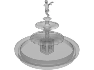 Fountain 3D Model