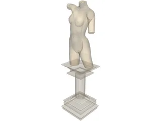 Greek Woman 3D Model