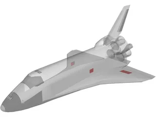 Space Shuttle 3D Model