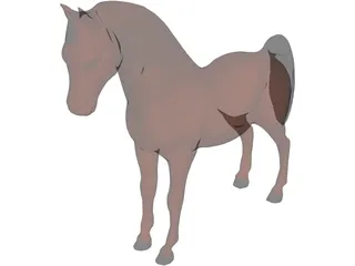 Horse 3D Model