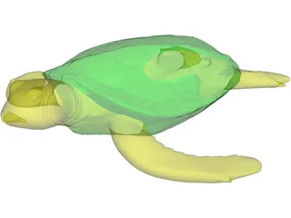 Turtle 3D Model