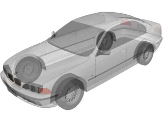 BMW 528i (1997) 3D Model