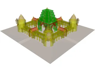 Castle 3D Model