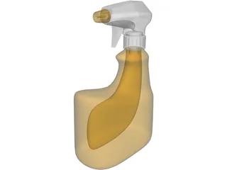 Bottle Spray 3D Model