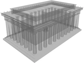 Lincoln Memorial 3D Model