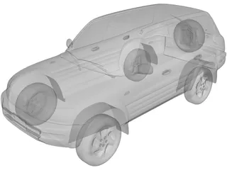Toyota RAV4 (1997) 3D Model