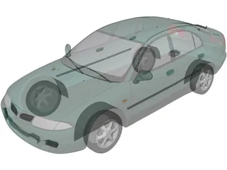 Mitsubishi Carisma (1998) 3D Model