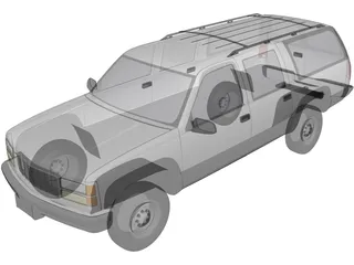 Chevrolet Suburban (1998) 3D Model
