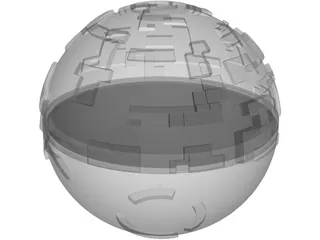 Borg Sphere 3D Model