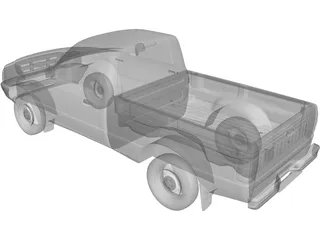 Ford Ranger Pickup (1998) 3D Model