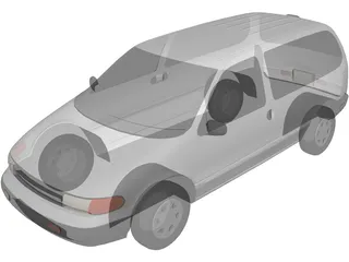 Nissan Quest (1994) 3D Model