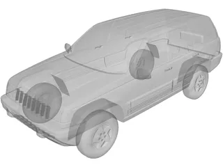 Jeep Grand Cherokee (1994) 3D Model