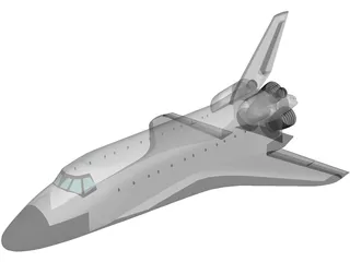 Space Shuttle 3D Model