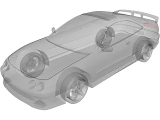 Honda [Acura] Integra Coupe (1998) 3D Model