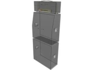 Marshall Stack 3D Model