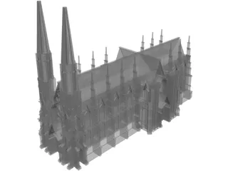 Cathedral Saint Patricks  3D Model