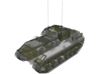 M3 Bradley 3D Model