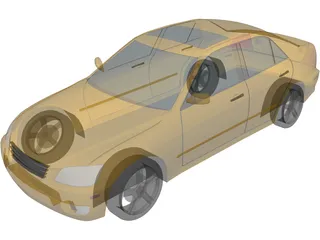 Lexus IS300 (2001) 3D Model