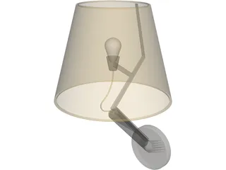 Lamp Wall 3D Model