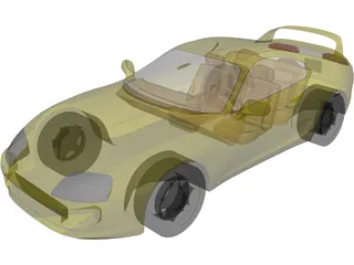 Toyota Supra (1994) 3D Model