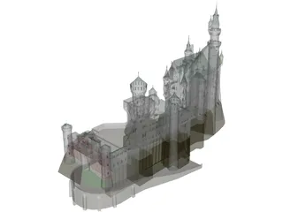 Neuschwanstein 3D Model