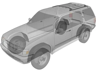 Ford Explorer (1996) 3D Model