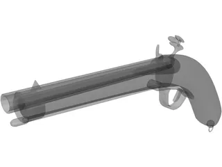 Handgun 3D Model