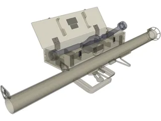 Bazooka German 3D Model