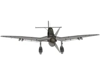 Junkers 87B Stuka 3D Model