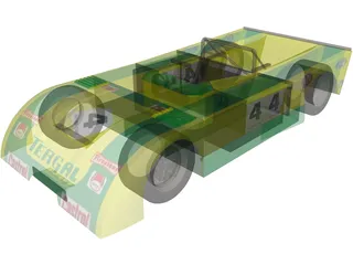 Chevron B23 3D Model