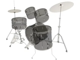 Ludwig Drum 3D Model