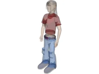 Boy 3D Model